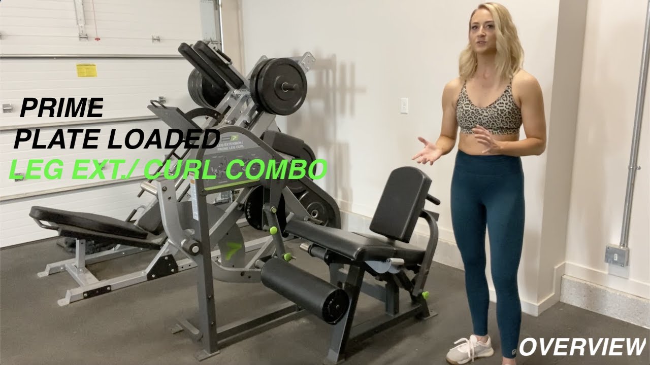 PRIME Plate Loaded Leg Extension/ Leg Curl Combo - Overview