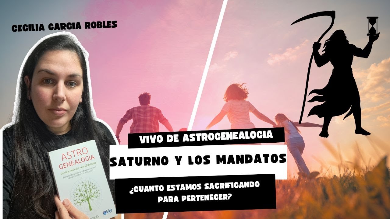 Vivo de Instagram: Saturno en Astrogenealogía