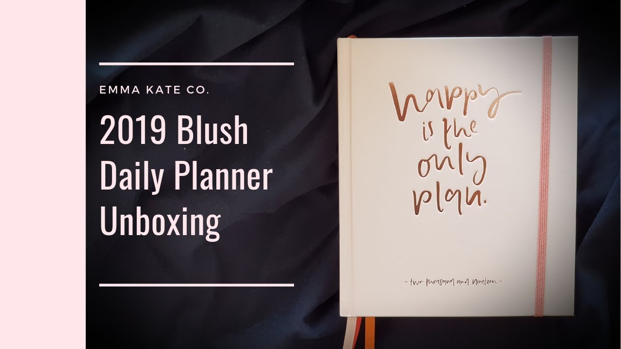 Emma Kate Co. 2019 Planner Unboxing