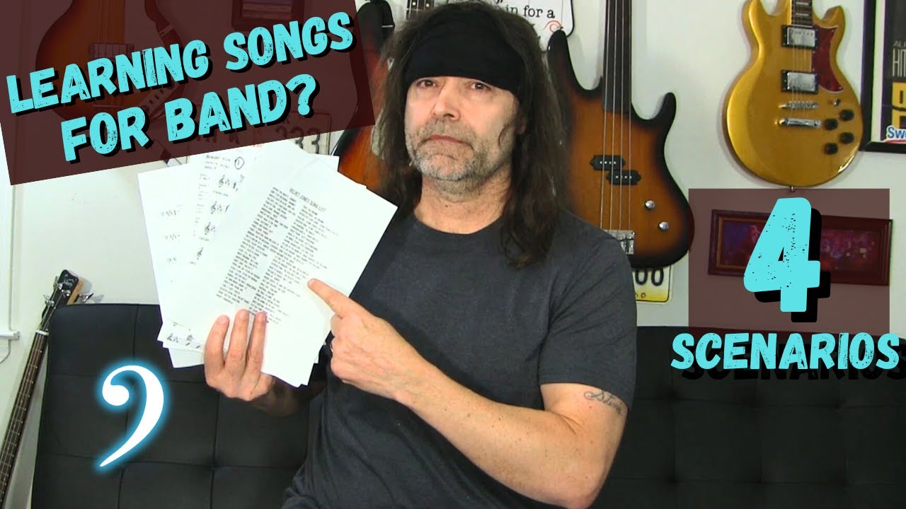 Разучиваете песни для группы? Вот 4 реальных сценария