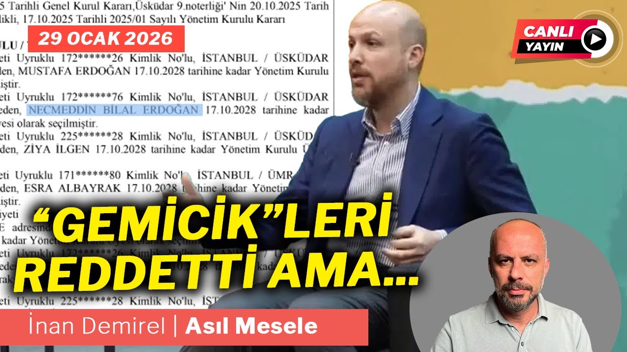 450 Binle Geçinemeyen Milletvekili | İnan Demirel | Asıl Mesele | 29 Ocak 2026