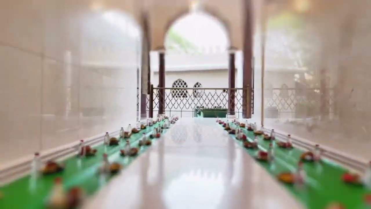 Ramzan Iftar arrangements @ Masjid e Khadriya Bangalore #blessedmonth #ramzan #iftar