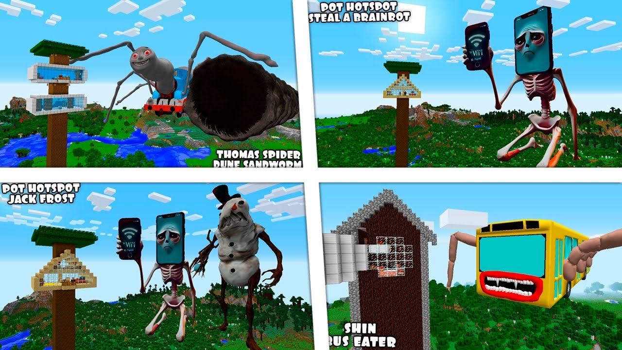 BEST SURVIVAL SHIN FROM COMPILATION Part 7 in Minecraft - Coffin Meme - Gameplay