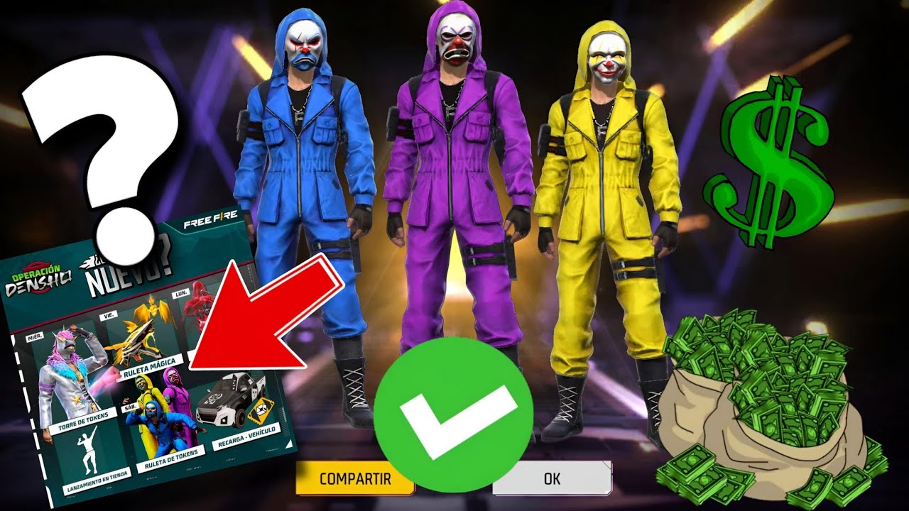 Cuántos DIAMANTES me costó sacar un CRIMINAL en la RULETA de TOKENS? 😱 Nueva Agenda SEMANAL CRIMINAL