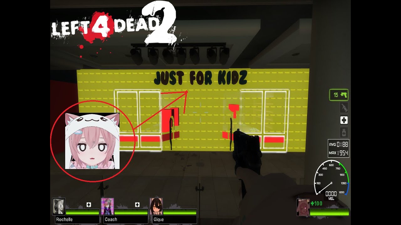 Left 4 Dead 2: Dead Center: Easy Mall Panic Event Skip, No Projectile Boost, No Defibrillator