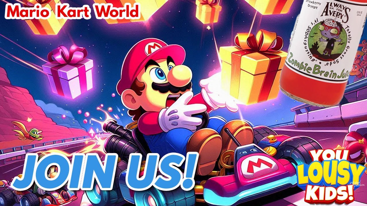 Mario Kart World - First time ever.  Join me as I figure out this game!