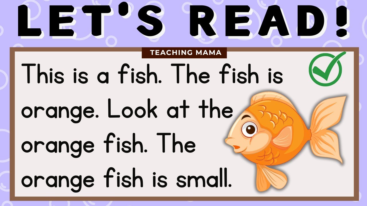 LET'S READ! | ENGLISH READING | SIMPLE SENTENCES FOR KIDS GRADE 1 & KINDER | TEACHING MAMA