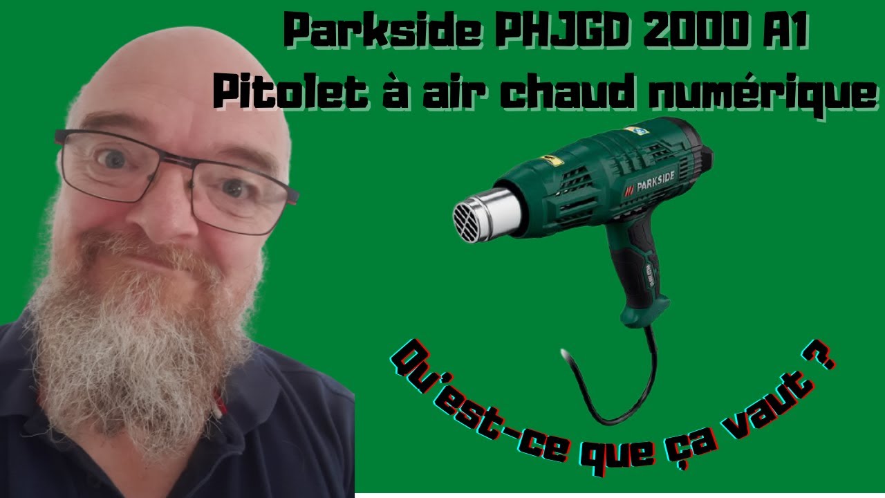 Parkside PHJGD 2000 A1 Pistolet à air chaud numérique