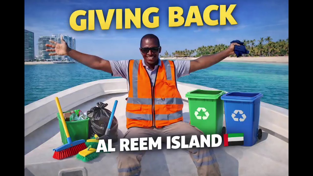 Giving Back in Abu Dhabi | A Charity Beach Cleanup on Al Reem Island