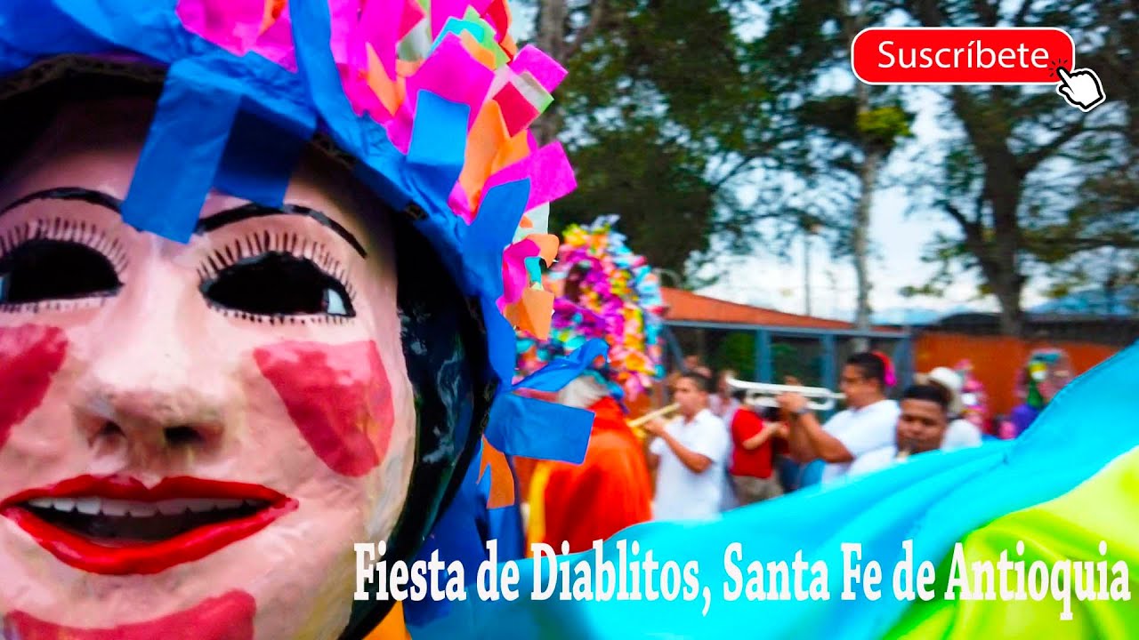 Desfile de Diablitos 2021 Santa Fe de Antioquia WALKING TOUR