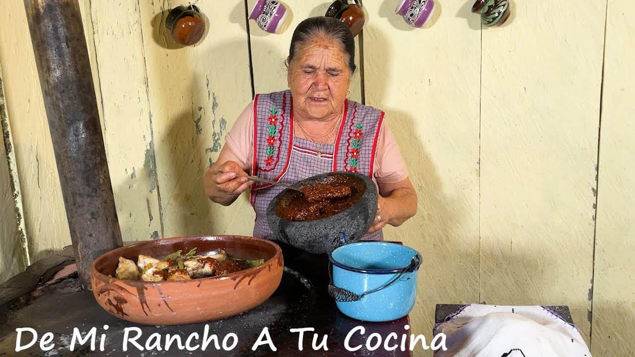 Pollo Ranchero con Nopalitos cono lo hacia Mamá De Mi Rancho A Tu Cocina