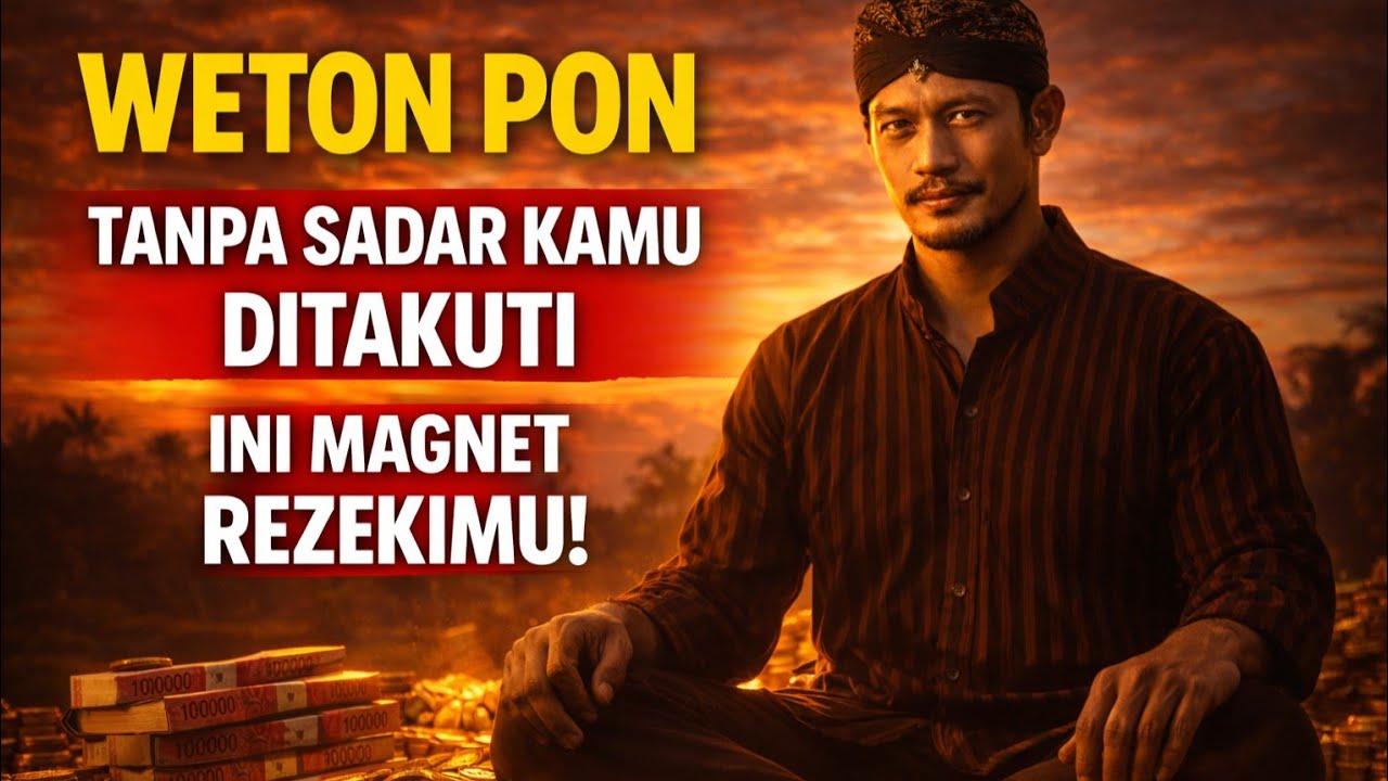 WETON PON! Tanpa Sadar Kamu Disegani Orang, Ini Magnet Rezeki Terbesarmu Menurut Primbon Jawa