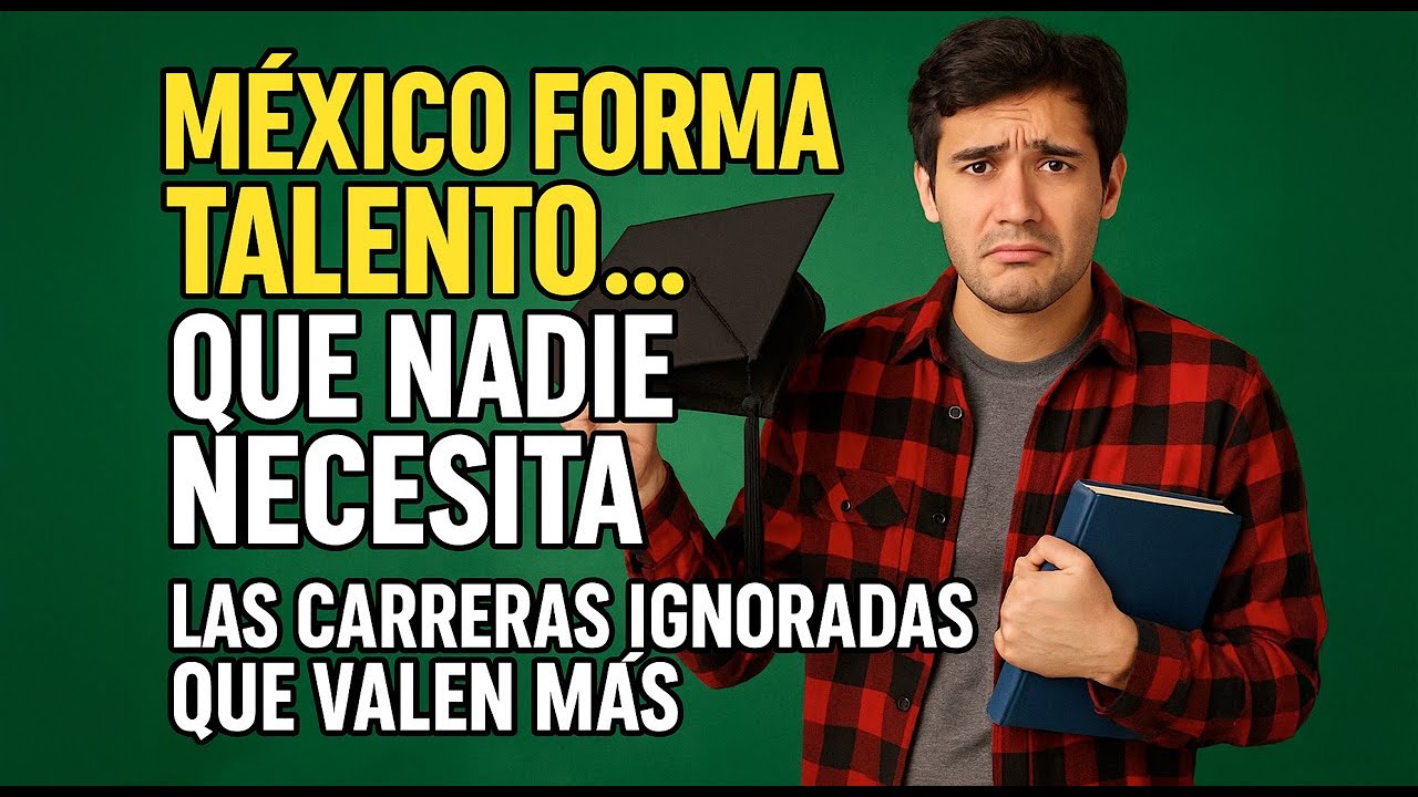 México forma talento que nadie necesita: Las carreras que todos ignoran… son las mejores