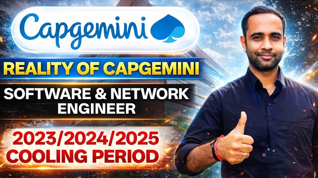 Capgemini - Mass Hiring Reality of Exam| Cooling Period | software engineer