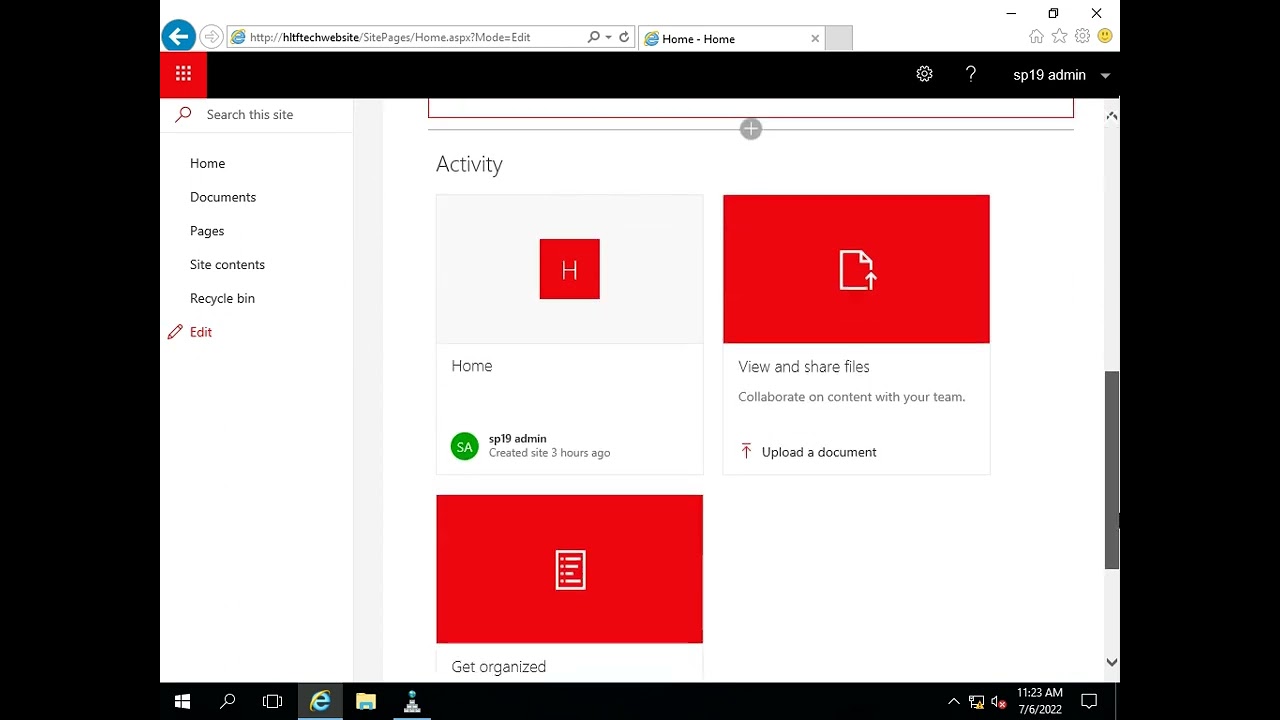 Sharepoint 2019 modern team sites | Modern sites in Sharepoint | Sharepoint modern sites template