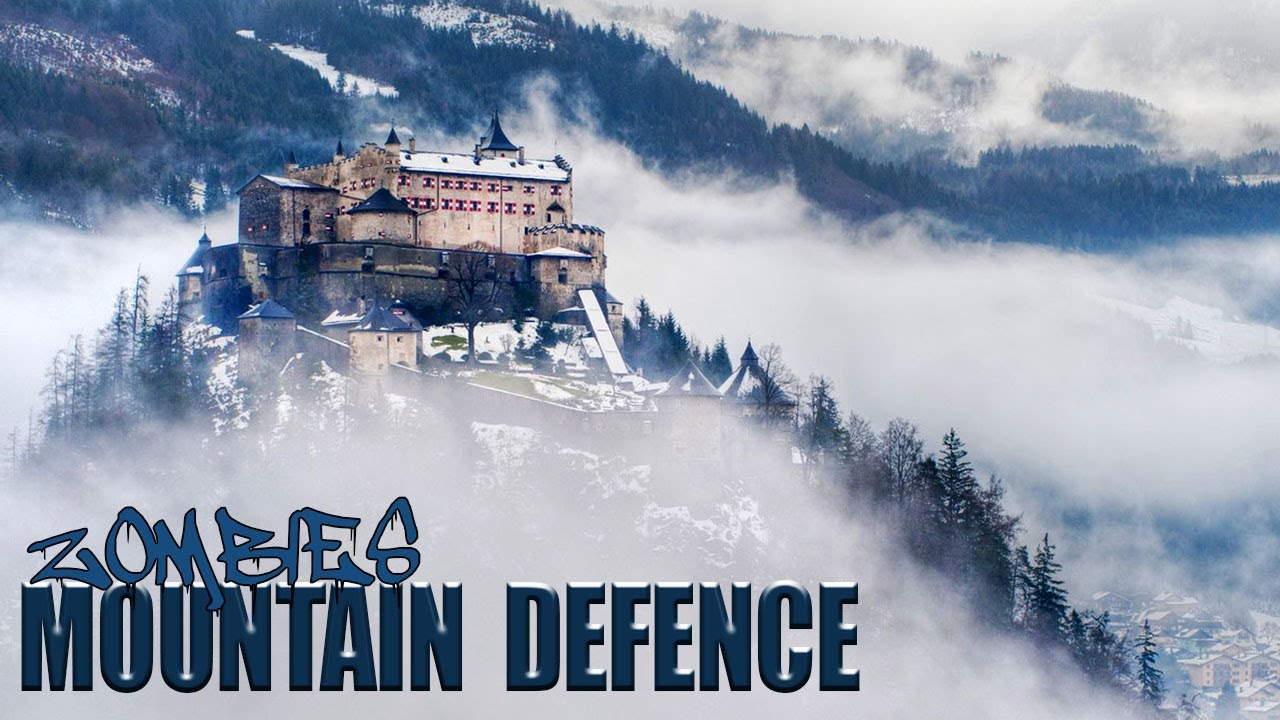 ZOMBIE MOUNTAIN DEFENCE (Call of Duty Zombies Map)