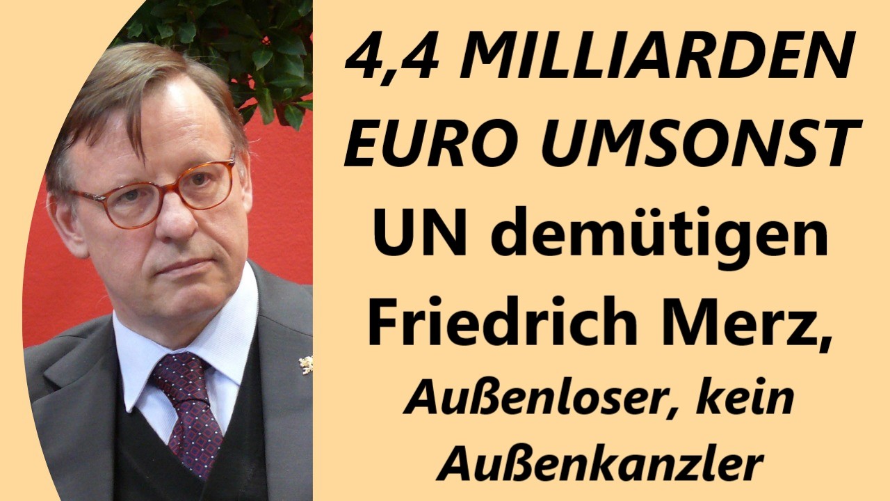 Kein Sitz im UN-Sicherheitsrat: Geld f&uuml;r &uuml;berfl&uuml;ssigen Laden streichen! Was wird aus Baerbock?