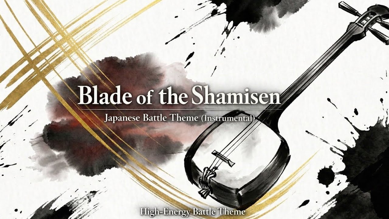 Blade of the Shamisen   Japanese Battle Theme Instrumental