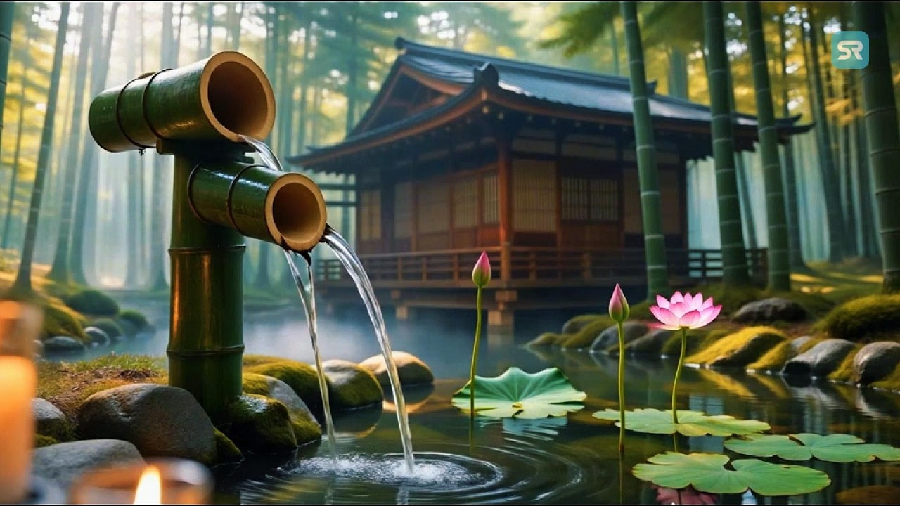 Bamboo Water Fountain Healing  自然の音とともに音楽をリラックス バンブーウォーターファウンテン 【癒し音楽BGM】