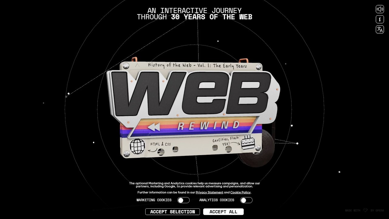 Gone through OPERA BROWSER WEB REWIND 1996 so you dont have to