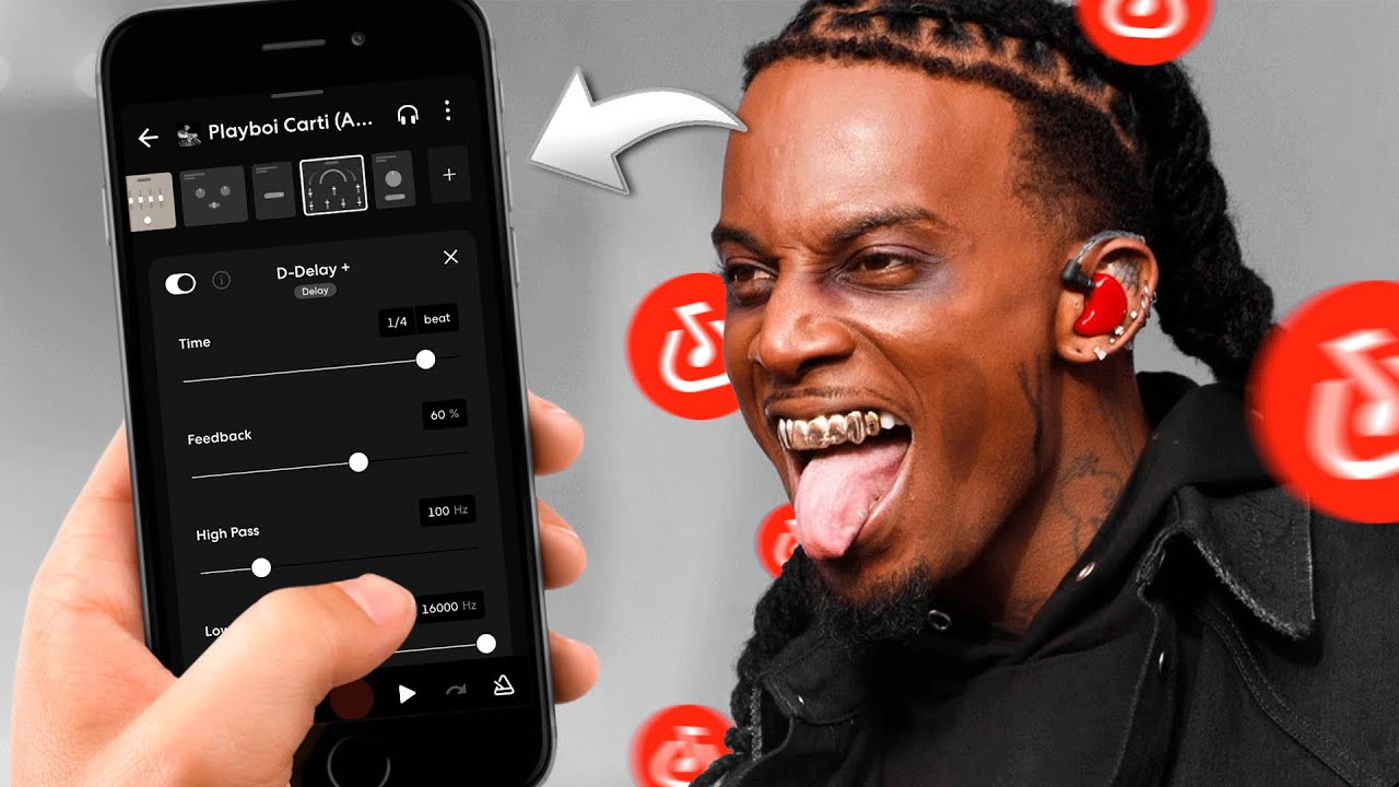 COMO FAZER O AD LIB DO “PLAYBOI CARTI” NO BANDLAB! Melhor AD LIB para celular