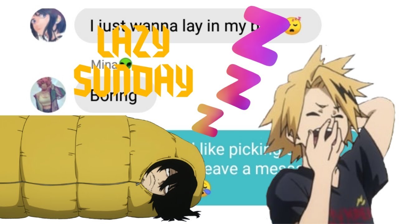 BNHA Lyric Prank Jam || Lazy Song by Bruno Mars