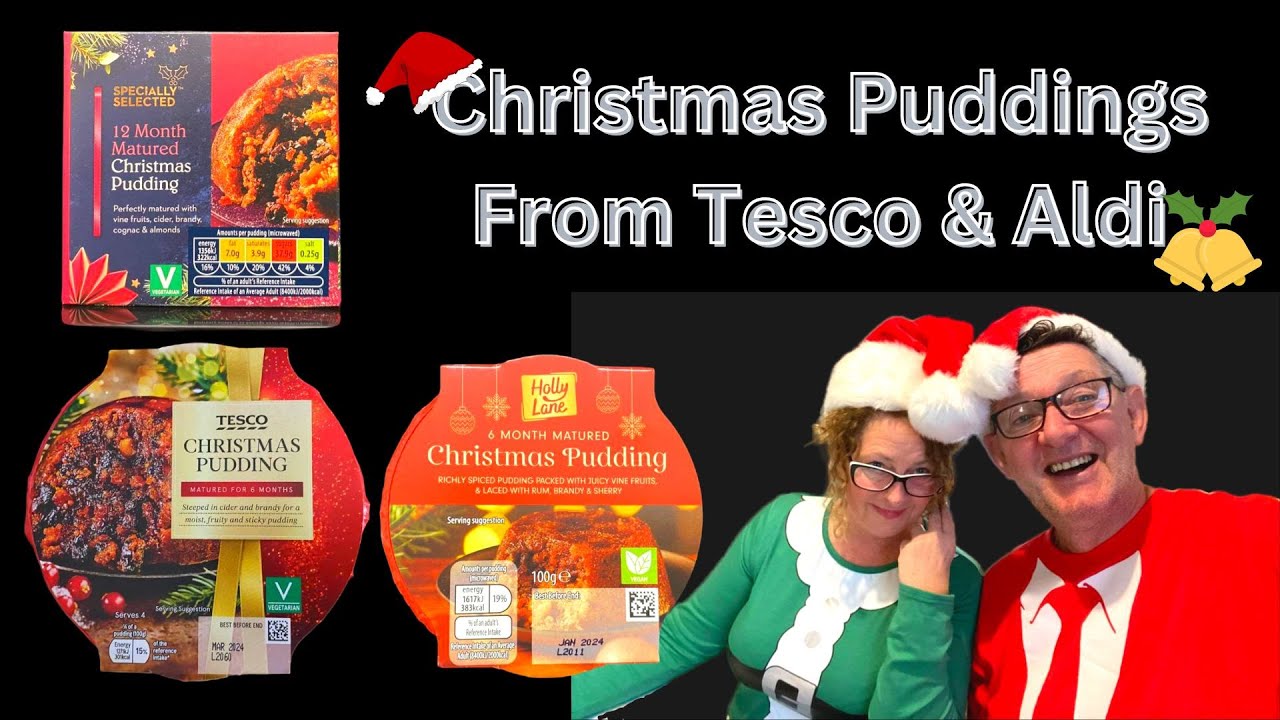 Christmas Puddings From Tesco and Aldi