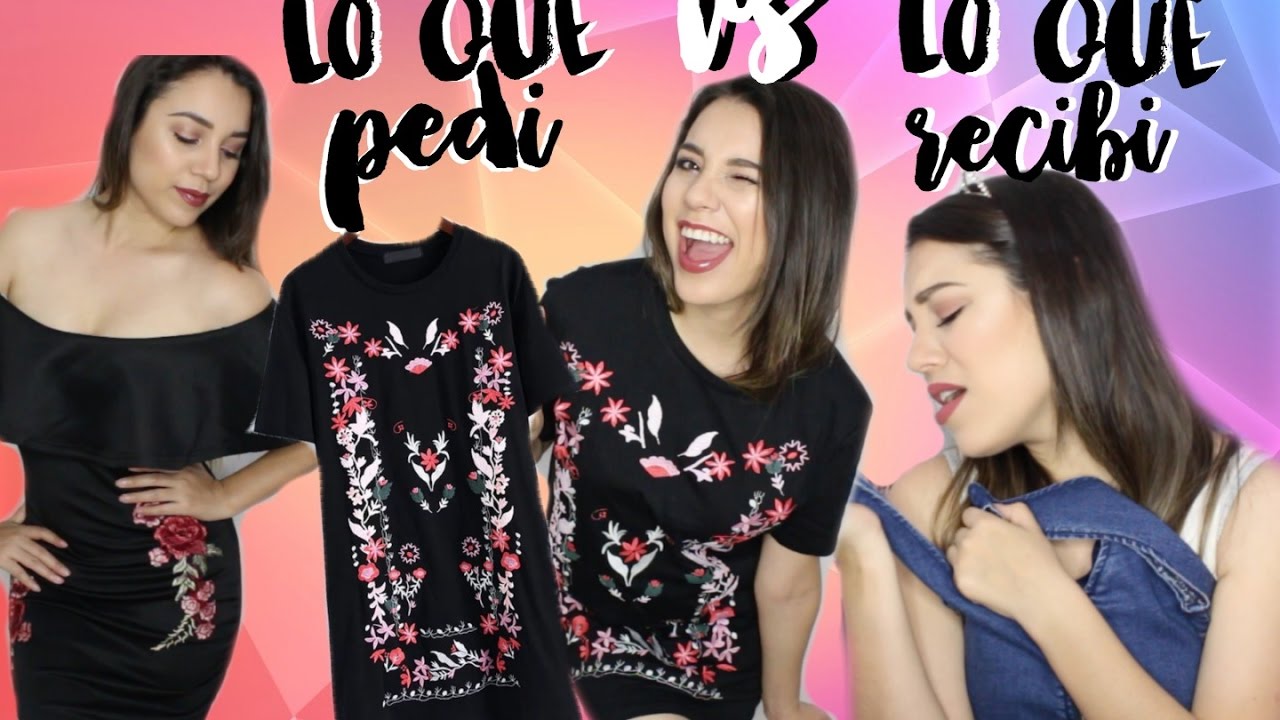 ROPA CHINA: LO QUE PEDI VS LO QUE RECIBI