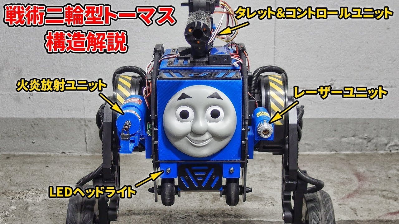 戦術二輪型トーマスについて解説します
