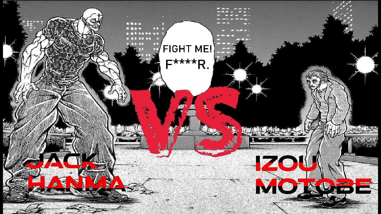Jack vs Motobe Full Fight|BAKI DUO|THE MANGA