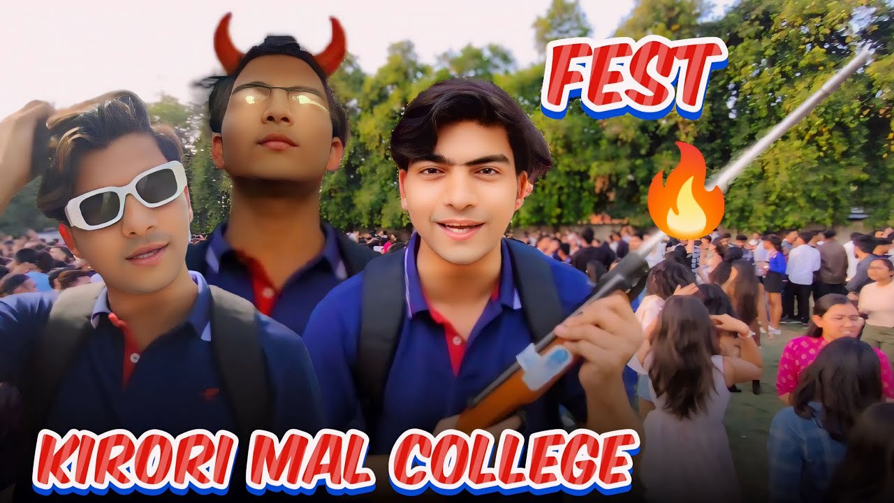 Kirori mal college fest 🔥 | The Ultimate Fest Experience |  Delhi University 🏫 | Brain Teaser Vlog 🤩