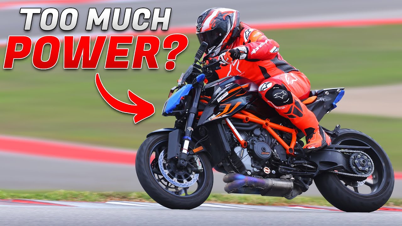 I Tested My KTM Super Duke On A MotoGP Circuit And It Was Insane