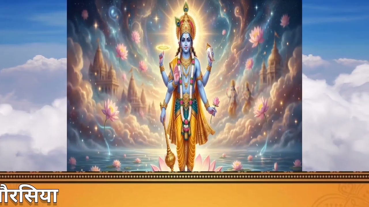विष्णु भगवान भजन स्वर पूज्य गुरुदेव श्री राम भूषण जी महाराज कन्नपुर धाम आश्रम 2026 new song 
