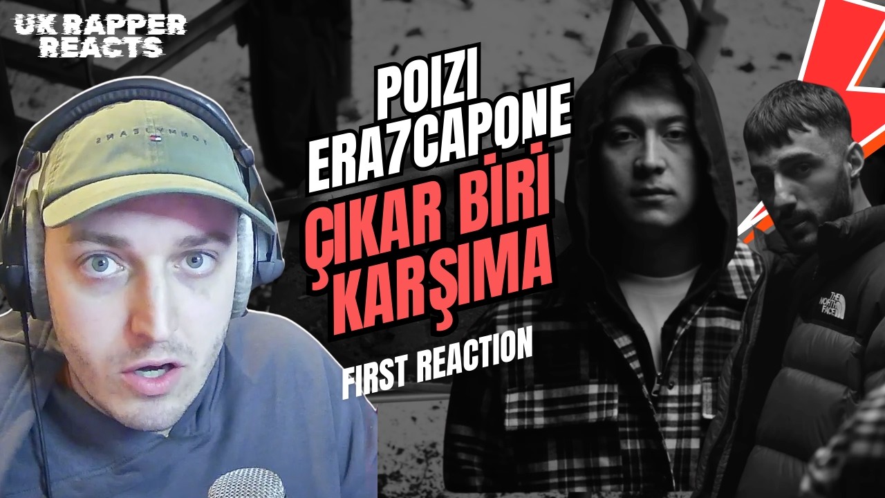 RAPPER REACTS to POIZI & ERA7CAPONE - ÇIKAR BİRİ KARŞIMA | Turkish Rap Music Reaction | Zee TV