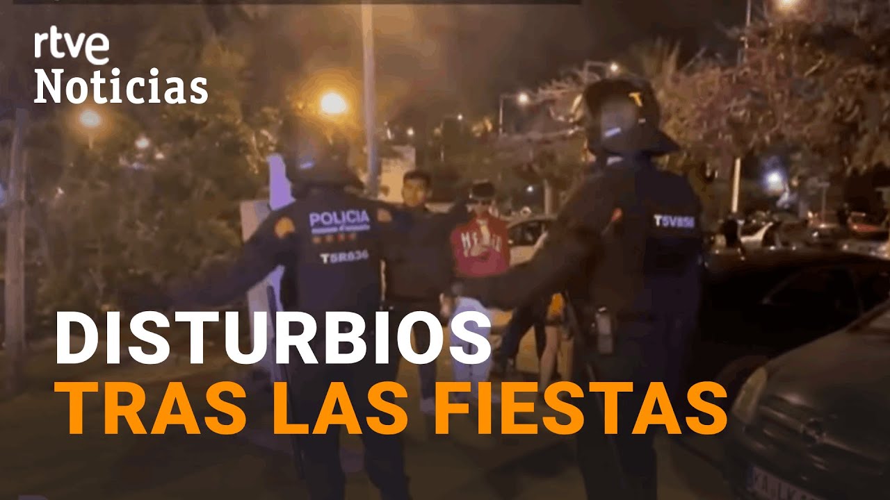BARCELONA: SEIS APUÑALADOS y 19 DETENIDOS en la segunda noche de las FIESTAS de la MERCÈ | RTVE