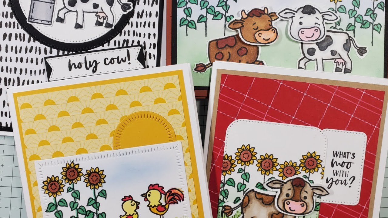 Cutest Cows, Stampin' Up!