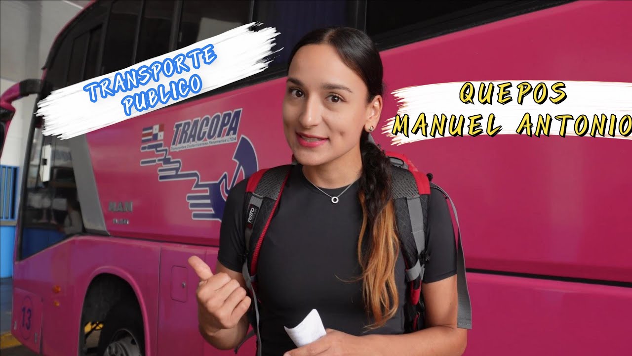 TRANSPORTE PUBLICO a PLAYA MANUEL ANTONIO desde SAN JOSE