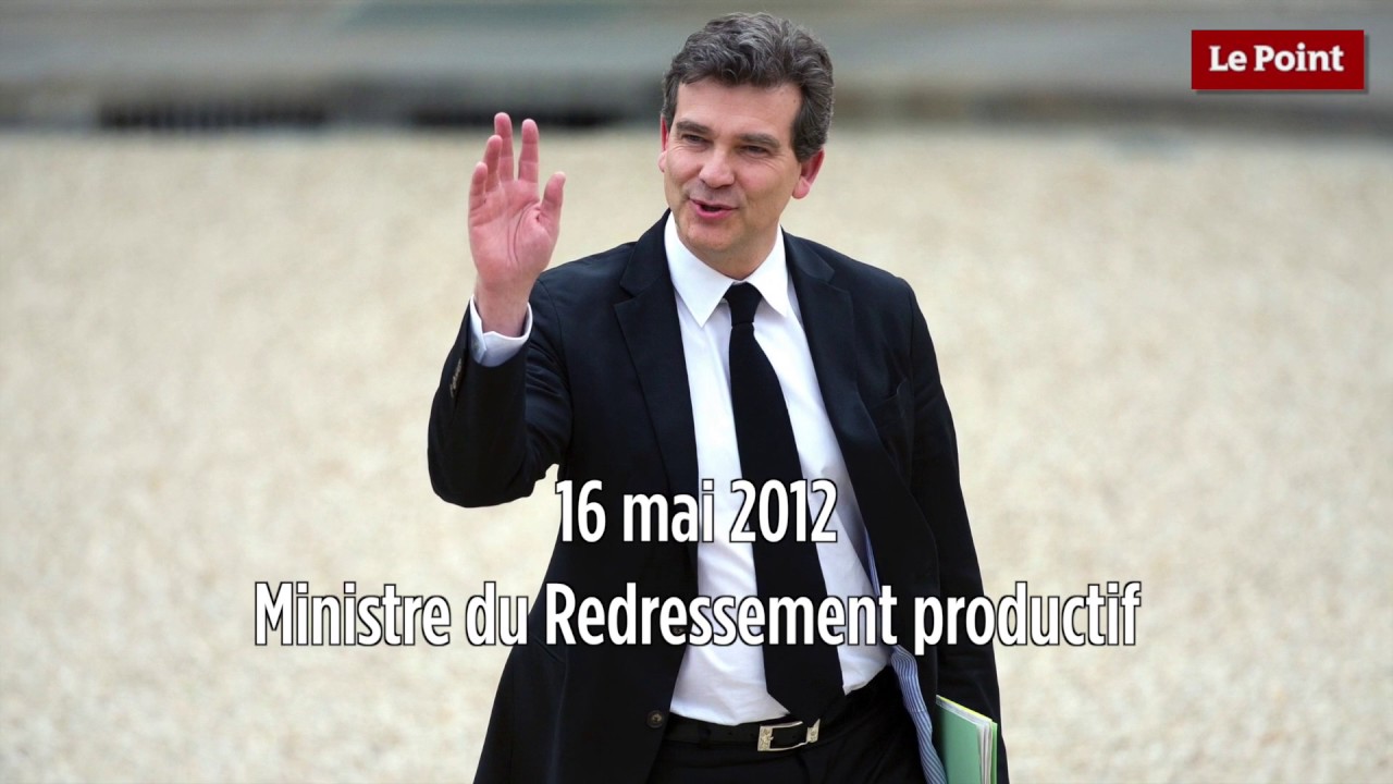 En images : La carri&egrave;re politique d'Arnaud Montebourg