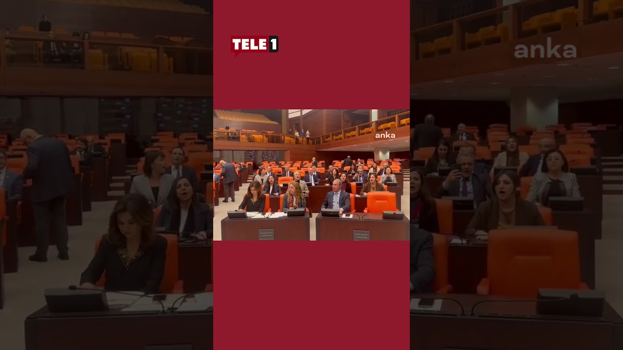DEM Parti'den Meclis'te kayyım protestosu