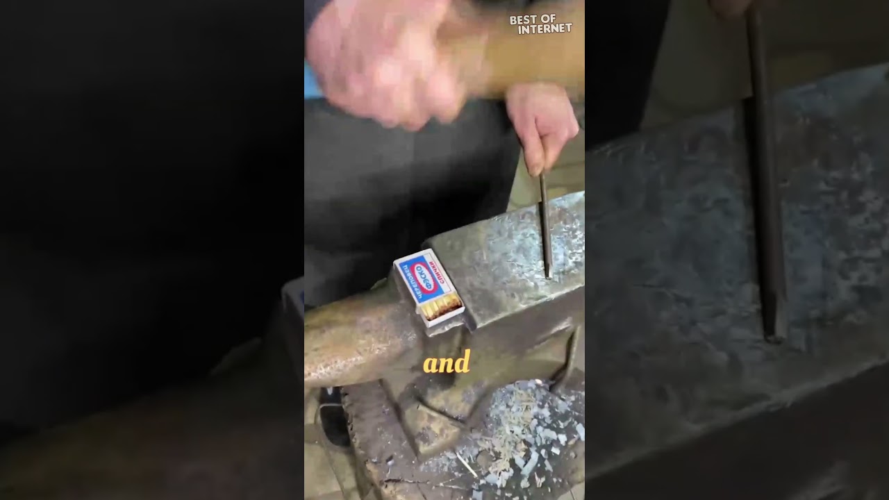 Mind-Blowing Fire Starter Trick: Lighting Matches with a Hammer! || Best of Internet