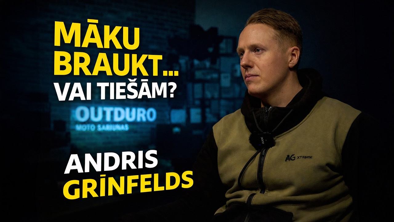 Māku braukt… vai tiešām? | Andris Grīnfelds par triālu, ego un motocikla kontroli
