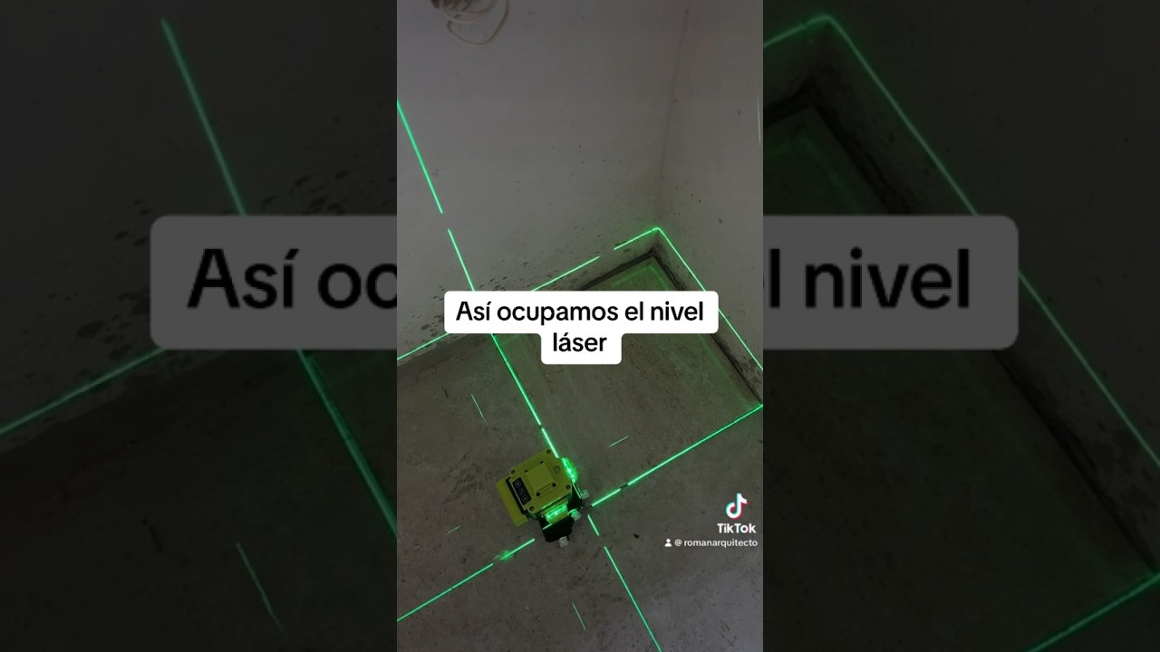 As&iacute; ocupamos el nivel l&aacute;ser #arquitecto #remodelaci&oacute;n #construcci&oacute;n #alba&ntilde;iles #arqui