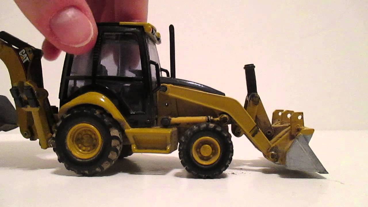 Custom Norscot Caterpillar 420E Backhoe Loader 1:50