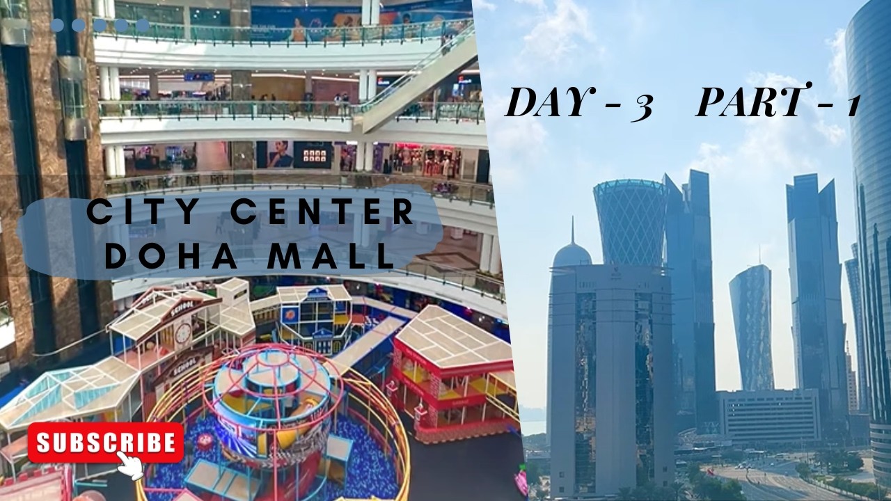 🛍️✨ City Center Doha Mall & Marriott Hotel 🇶🇦 | Huge Mall & Stunning Views 🌆🏨 | Doha | Qatar