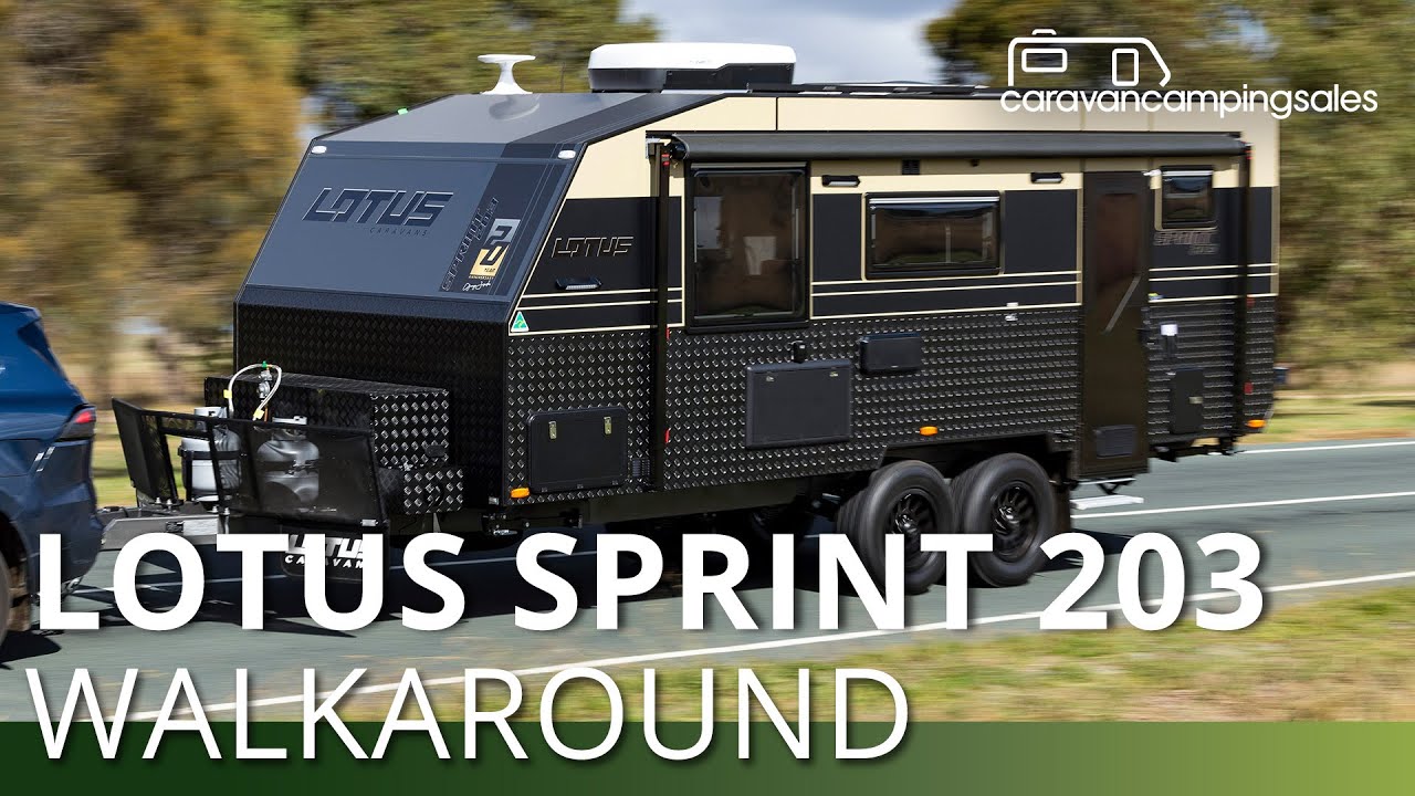 Lotus Caravans Sprint caravan walkaround | New entry-level off-roader marks 20th anniversary