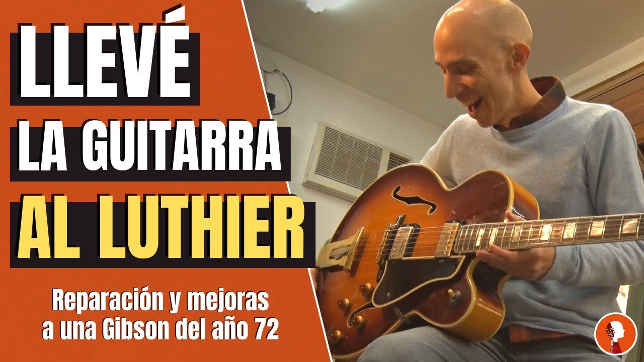 Llevé esta Gibson L5 al luthier y volvió mejor que nunca
