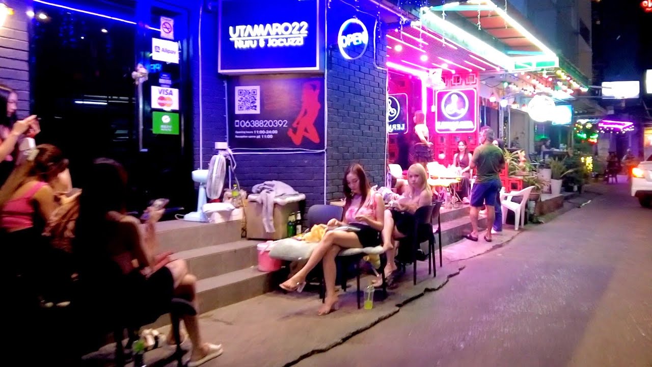 【2025年12月バンコク MIMI Massage周辺】Bangkok タイ スクンビット22 Happy Ending Massage Bar nightlife カラオケ ゴーゴーバー KTV