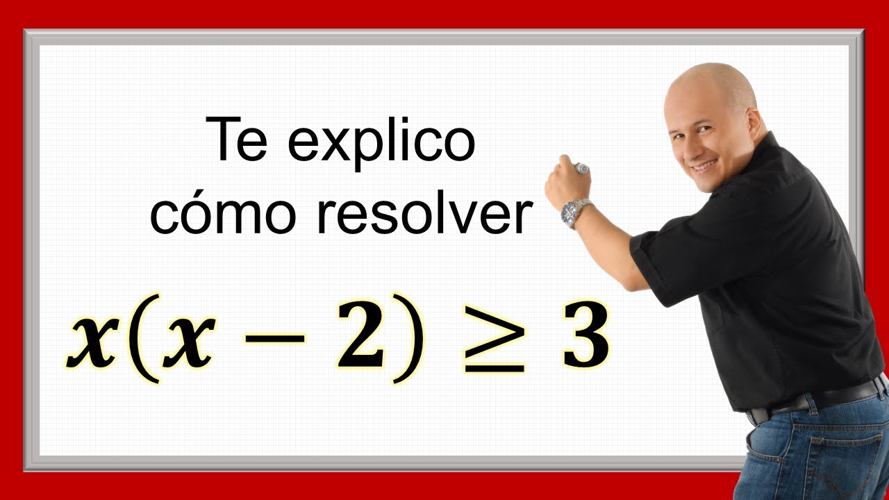 Desigualdades o inecuaciones cuadráticas | Ej. 1 #julioprofe