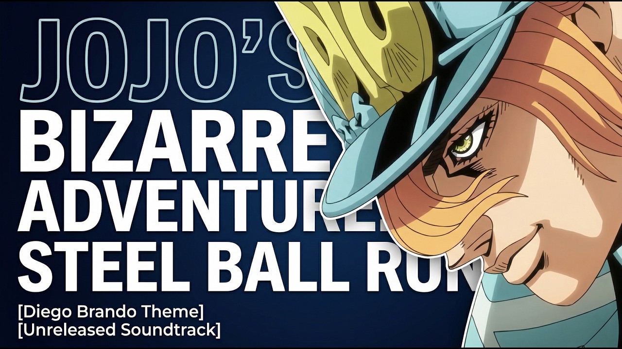 JoJo's Bizarre Adventure: Steel Ball Run OST Diego Brando Temat: Dark Rebirth, Diego kontra Gyro Ep 1