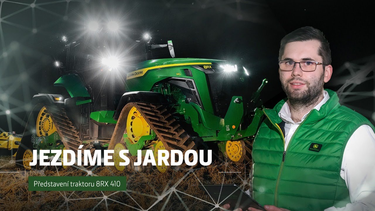 Jezdíme s Jardou - představení traktoru 8RX